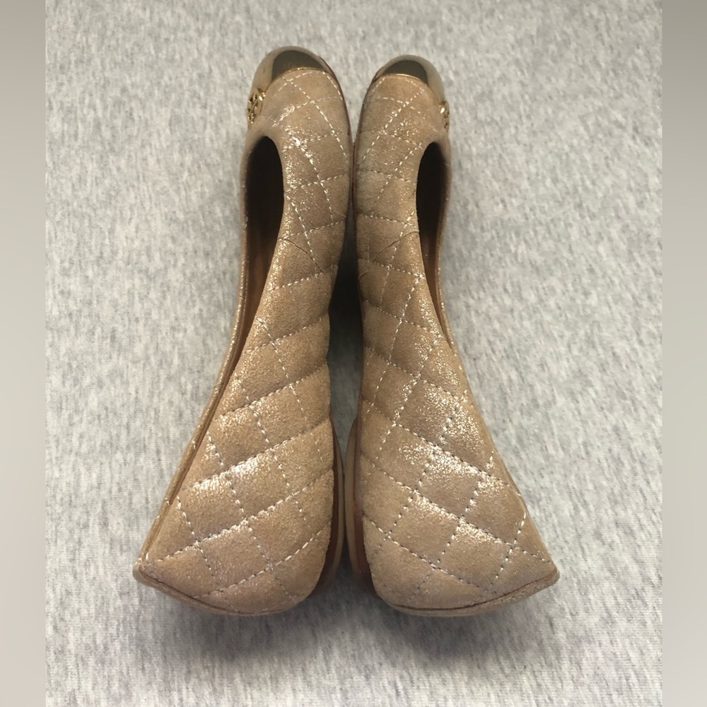 Tory Burch Women's Kaitlin Skimmer Quilted Ballet Flats Royal Size: US 7M - Picture 10 of 12
